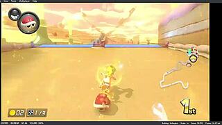 Princess Peach Nude Mod In Mario Kart