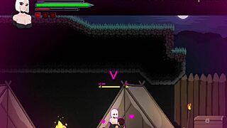 vampire girl seduces and fucks enemies in hentai game vampires knight
