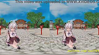 Vr180 mmd ayame dance 3d hololive hentai