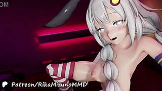 Hentai girl dance kizuna akari shimakaze cosplay mmd r18