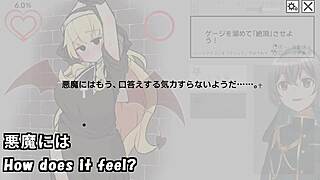 lying devil and honest sister get machine fucked
