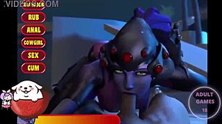widowmaker big tits fucked in overwatch game