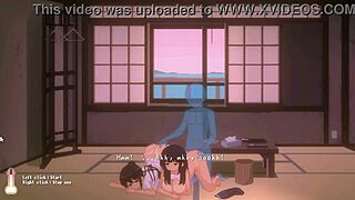 Yuzuki choco bunny girl and nanashi mumei bunny girl intense sex hololive vtuber hentai 🔥