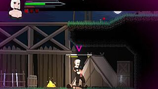 vampire girl seduces and fucks enemies in hentai game vampires knight