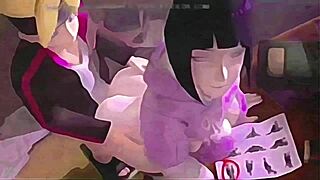you see hinata hyuga in this naruto 3d hentai scene now