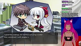Vtuber Lewdneko Plays My Girlfriend Is The President Part 7