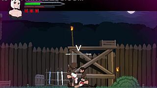 vampire girl seduces and fucks enemies in hentai game vampires knight