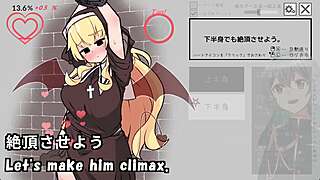 lying devil and honest sister get machine fucked