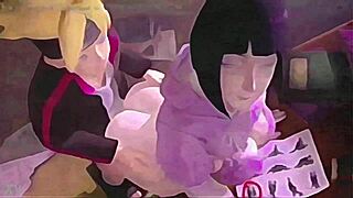 you see hinata hyuga in this naruto 3d hentai scene now