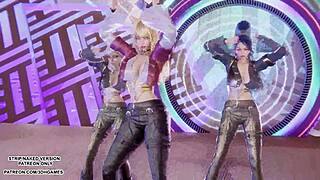 Mmd kard - gunshot - ahri kaisa & evelynn sexy kpop dance league of legends hentai uncensored 4k 60fps
