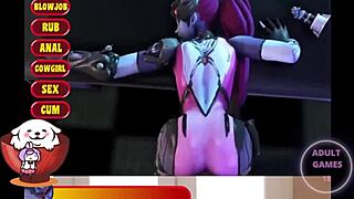 widowmaker big tits fucked in overwatch game