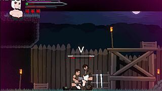 vampire girl seduces and fucks enemies in hentai game vampires knight