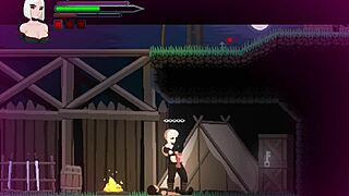 vampire girl seduces and fucks enemies in hentai game vampires knight