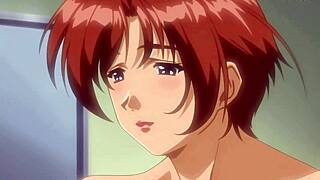 Hentai japanese yuri lesbian compilation shows kissing and tribbing