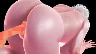 3d animation sex with big tits bouncing