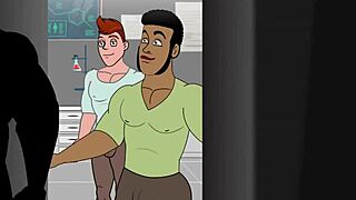 The robot eater in gay cartoon sex