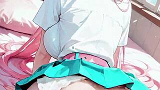Stubborn Stepdaughters First Anal Experience Hentai Animation