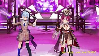 novr mmd suimari dance 3d hololive hentai