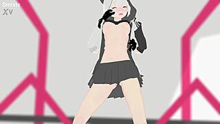 azumaim loki rocks cute futanari outfit 😈