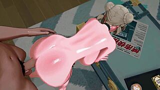 Young 3d hentai girl with big curves and large chest