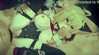 Zenless zone zero interrogation reversed part 2 - cissia zzz v2 pov threesome dp 4k 60fps