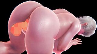 3d animation sex with big tits bouncing