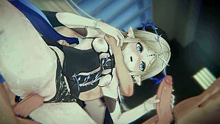 Wuthering waves cartethyia resonance bound resonator in 4k animation
