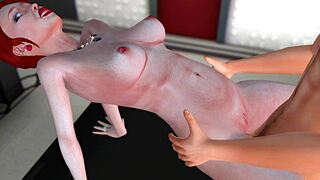 anal and blowjob with mature woman in 3d hentai