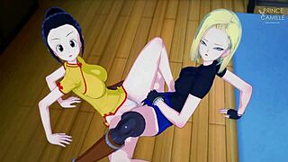 Anime milf girls lesbian sex