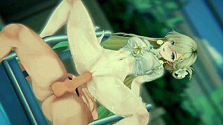 Lynae gets bound in her swimsuit for tidal corruption in wuthering waves