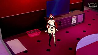 anime girl succubus enters your room to dominate you