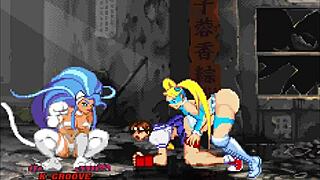 felicia y sus amigas se follan a sakura