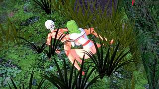 Goblins Fuck Two Horny Girls Hero Saves Them With Wild Sex Reward