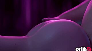 D va bad girl academy - night shift at club overwatch 3d animation