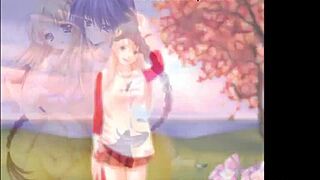 girls ecchi anime hentai collection with cute girls