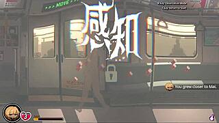 Train45 episode 2 succubus train scene