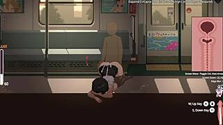 Train45 episode 2 succubus train scene