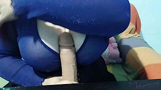 i love squeezing my big bbw tits as hotwife