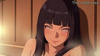 Hinata Hyuga Meets Stranger In Steamy Sauna