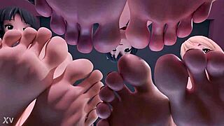 K-on Feet Fetish Tease Exposed Now