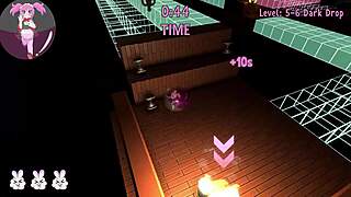 playing some deeply dark levels in marble maid