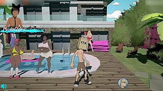 Fuckerman sunset bitch blitz having some summer fun with women in bikinis