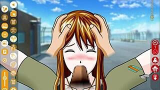 Touch the girl hardcore version features intense gameplay