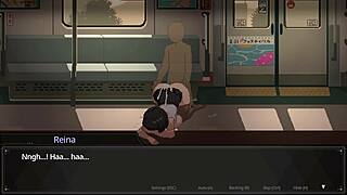 Train45 episode 2 succubus train scene