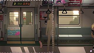 Train45 episode 2 succubus train scene