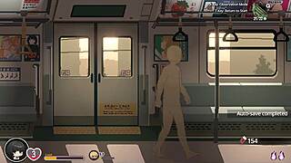 Train45 episode 2 succubus train scene