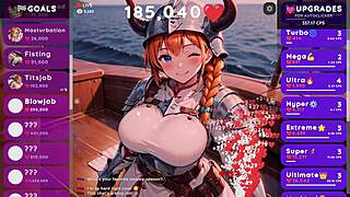 hot viking gets naughty in hentai clicker game