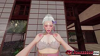 elf asakos pink vibrator squirt session in rule34 3d hentai - big tits massage with loud moans tight pussy pink toy penetration and intense pussy licking to explosive squirt uncensored animation