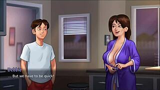 step mom smiled then everything went quiet