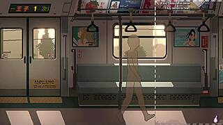 Train45 episode 2 succubus train scene